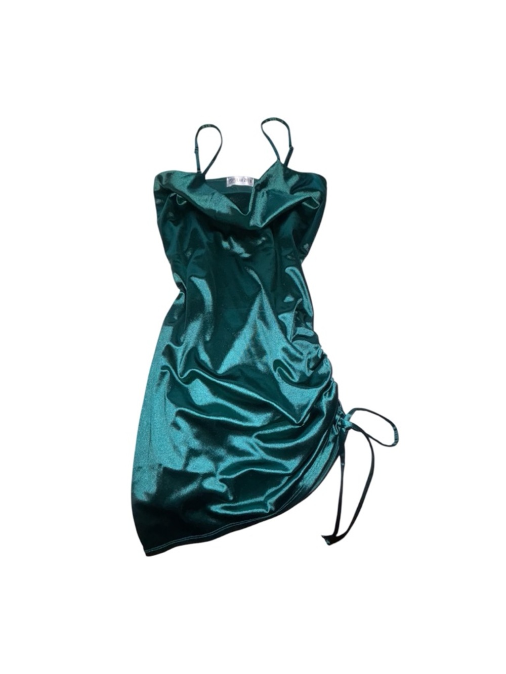 emerald green dress
